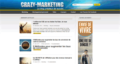 Desktop Screenshot of crazy-marketing.com